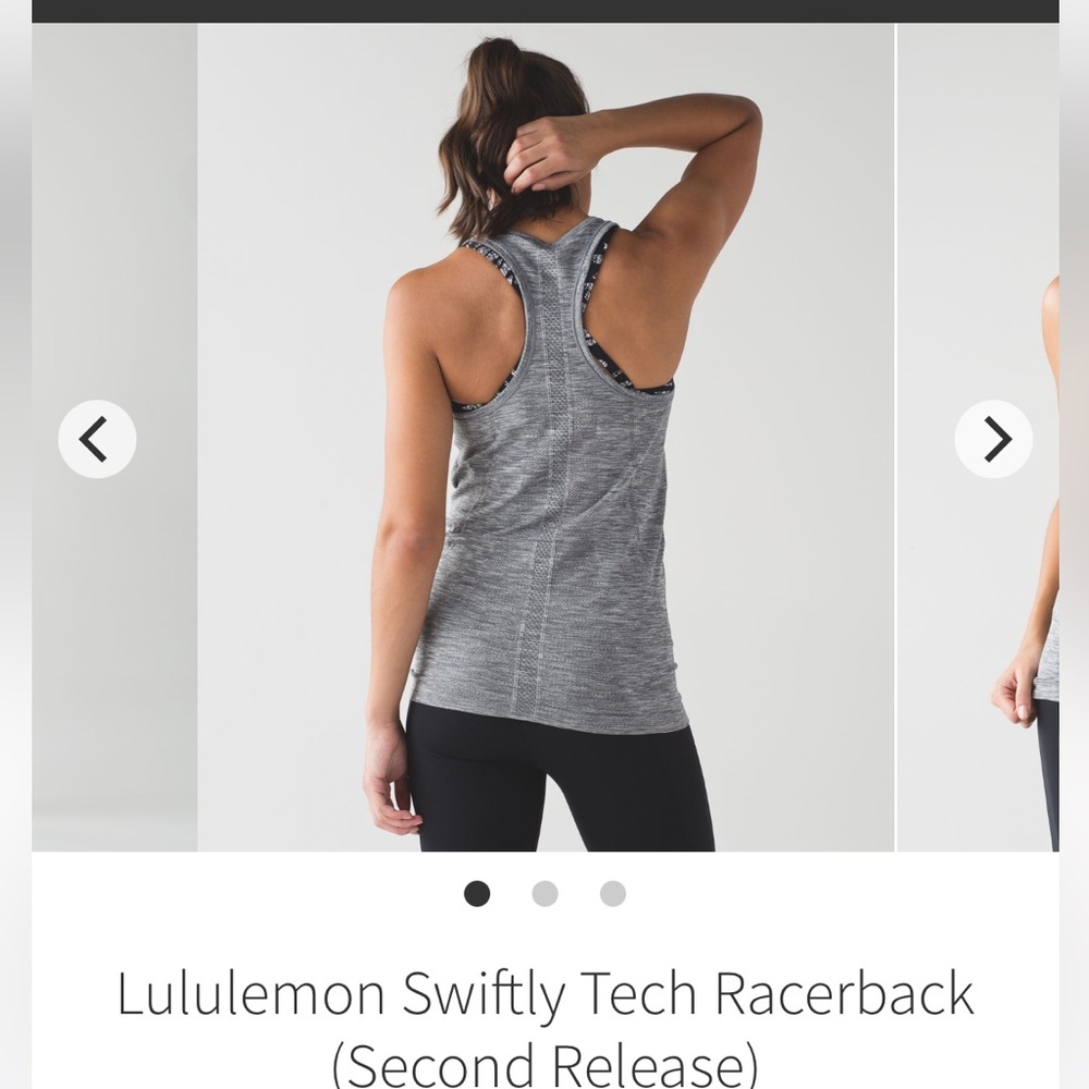 135. Lululemon swiftly tech tank.